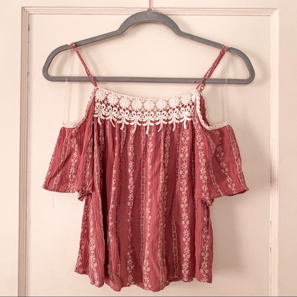 Floral Off The Shoulder Tank